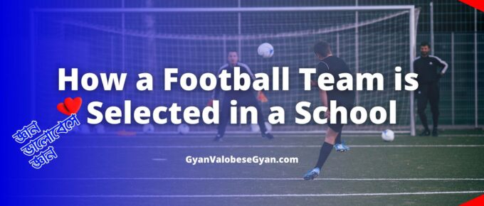 How a Football Team is Selected in a School - Use the following flow chart and write a paragraph on How a Football Team is Selected in a School.